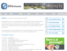 Tablet Screenshot of huisartsenpraktijksilverstaete.nl